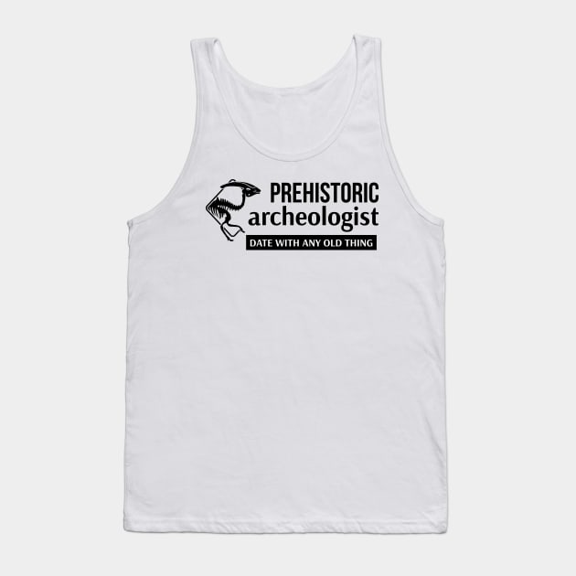 ARCHEOLOGIST | PREHISTORIC | 2 SIDED Tank Top by VISUALUV